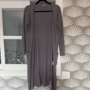 Freaks store Japan Gray Long Cardigan